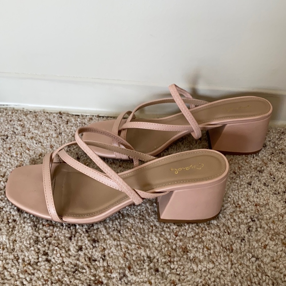 Strappy Kitten Heel Sandals
